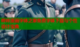 哔咔漫画字体之家免费字体下载与个性设计宝典