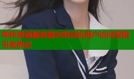 哔咔漫画服务器突然宕机用户访问受阻引发热议