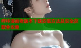 哔咔漫画老版本下载安装方法及安全获取全攻略