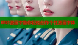 哔咔漫画字助你轻松创作个性漫画字体