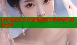 哔咔漫画会员开通提醒助你畅享精彩漫画世界